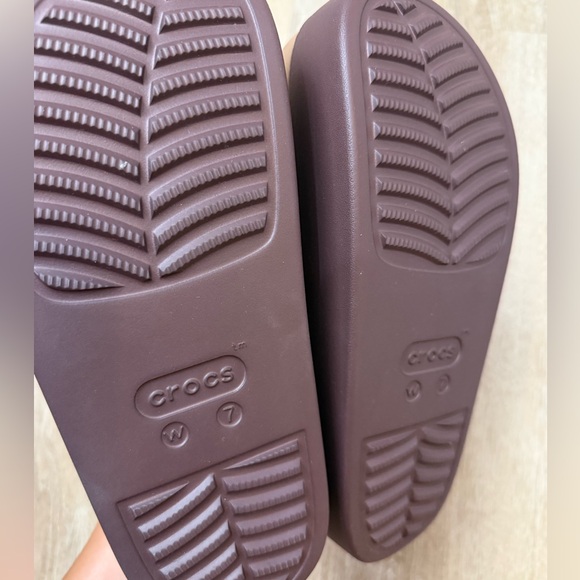 NEW Crocs Women's Dylan Platform Clog Sepia W8 - Picture 4 of 6